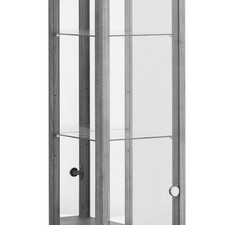 3 x Glass Display Cabinet