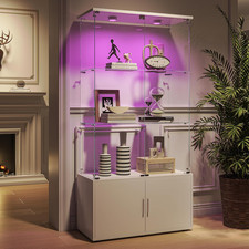 Glass Display Cabinet + Base