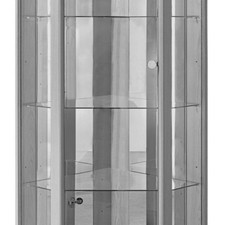 3 x Glass Display Cabinet