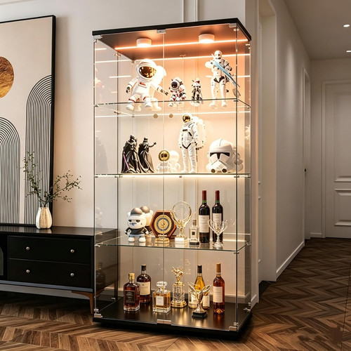 Led glass display cabinet - led,