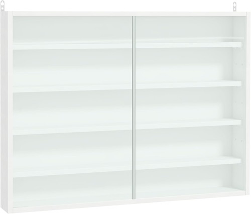 Homcom tier wall mounted - 5-tier,