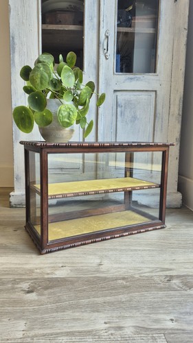 Antique rosewood display - rosewood,